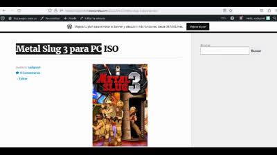 metal slug 3 para pc