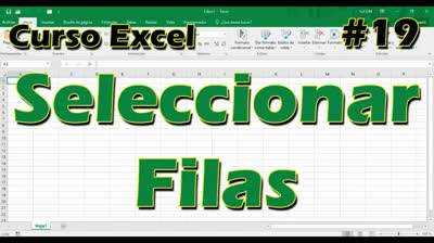 CURSO EXCEL [19] ► Seleccionar Filas