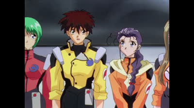 Martian Successor Nadesico E8  La tibia "ecuación fría" Serie TV. (1996)