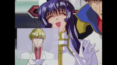 Martian Successor Nadesico E11 Encontrarse a sí mismo en una trama de rutina. Serie TV. (1996)