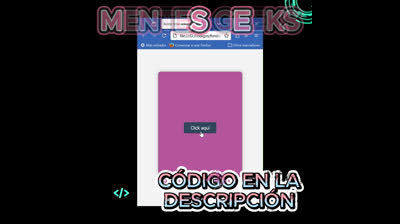 Cambiar color de fondo | HTML, CSS & JavaScript