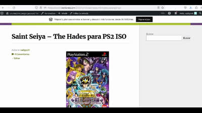 saint seiya the hades para ps2