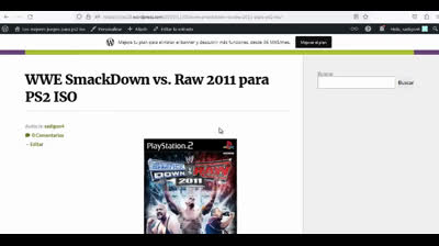 wwe smackdown vs raw 2011 para ps2