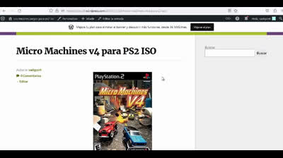 micro machines v4 para ps2