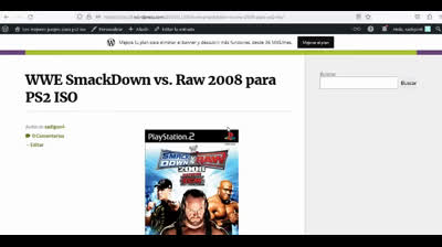 wwe smackdown vs raw 2008 para ps2