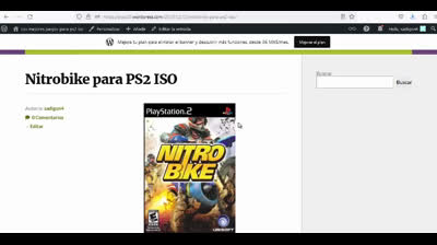 nitrobike para ps2