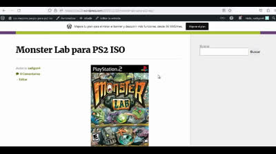 monster lab para ps2