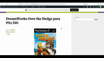 dreamworks over the hedge para ps2