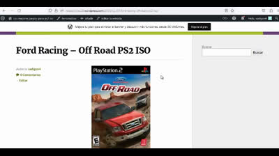 ford racing off road ps2