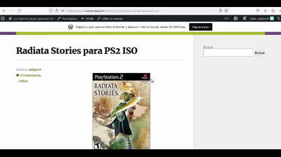 radiata stories para ps2
