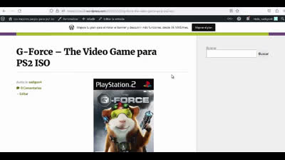 g force the video game para ps2