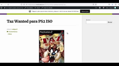 taz wanted para ps2