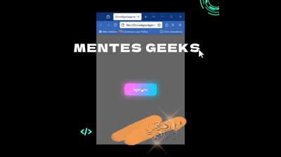 Crea un botón animado con efecto luminoso | HTML & CSS