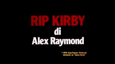 Rip Kirby "La Mano Dalla Cicatrice" - (1/3)