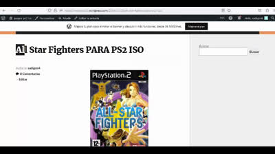 all star fighters para ps2