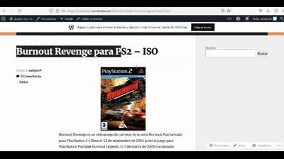 burnout revenge para ps2