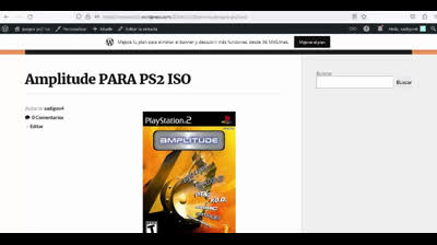 amplitude para ps2