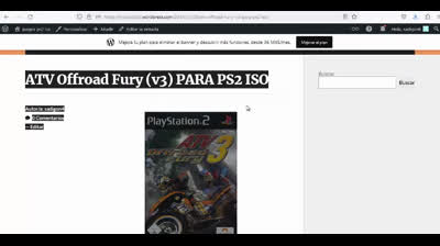 atv offroad fury v3 para ps2
