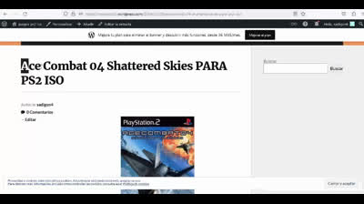 ace combat 04 shattered skies para ps2