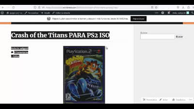 crash of the titans para ps2