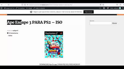 ape escape 3 para ps2