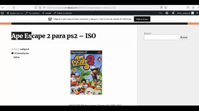 ape escape 2 para ps2