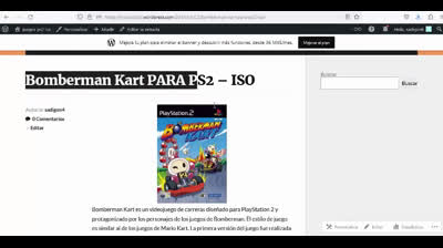 bomberman kart para ps2