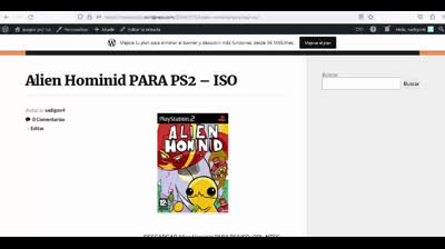 alien hominid para ps2