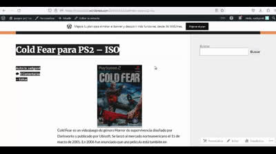 cold fear para ps2
