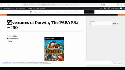 adventures of darwin the para ps2