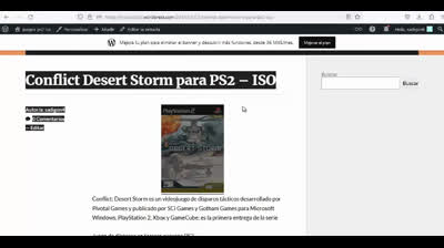 conflict desert storm para ps2