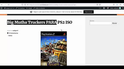 big mutha truckers para ps2