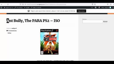 ant bully the para ps2