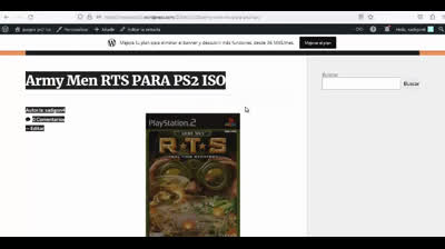 army men rts para ps2