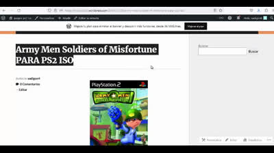 army men soldiers of misfortune para ps2