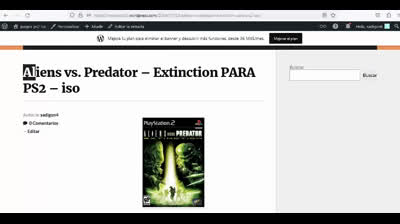aliens vs predator extinction para ps2