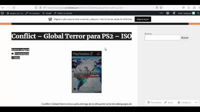 conflict global terror para ps2