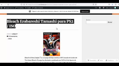 bleach erabareshi tamashi para ps2