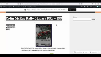 colin mcrae rally 04 para ps2