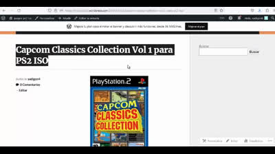 capcom classics collection vol 1 para ps2