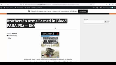 brothers in arms earned in blood para ps2