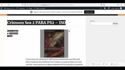 crimson sea 2 para ps2