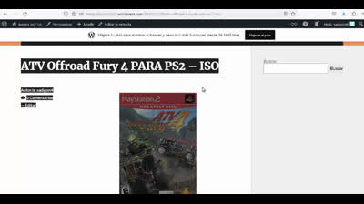 atv offroad fury 4 para ps2