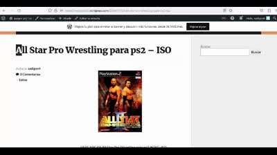 all star pro wrestling para ps2