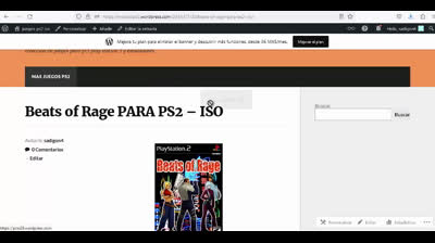 beats of rage para ps2