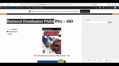 burnout dominator para ps2