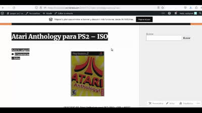 atari anthology para ps2