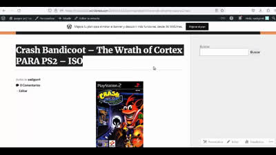 crash bandicoot the wrath of cortex para ps2