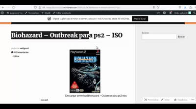 biohazard outbreak para ps2