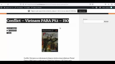 conflict vietnam para ps2